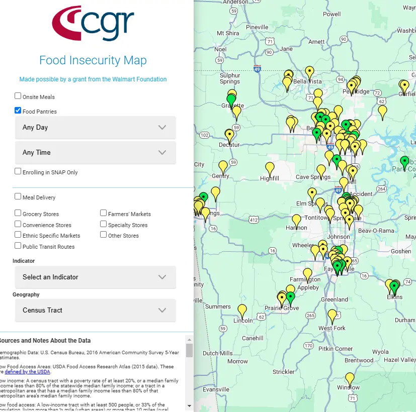 Arkansas Food Insecurity